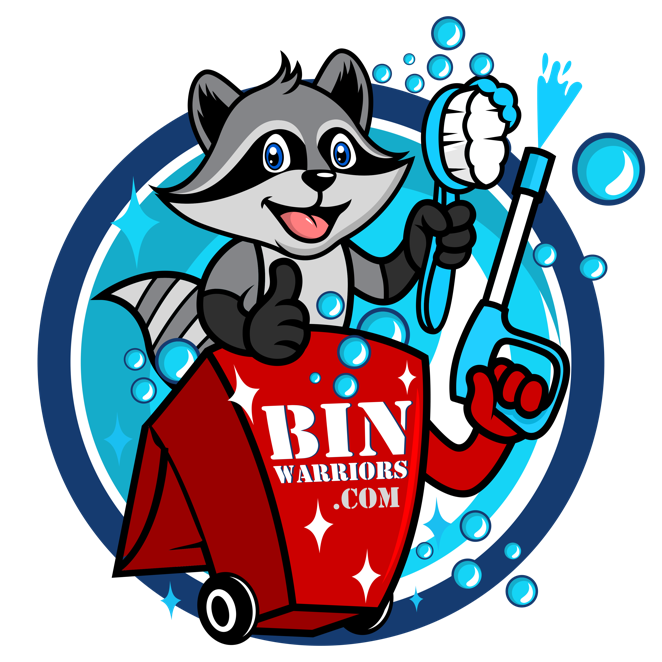 raccoon bin warrior cleaning